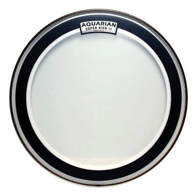 Aquarian SKII22 Superkick 2 Clear 22 2-ply Bass Drum Batter Head