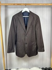 Suitsupply Havana Patch HL Slim Wool Blazer Jacket Size 48