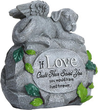 Dog Memorial Gifts for Loss of Forever My Guardian Angel Garden Stone Passing