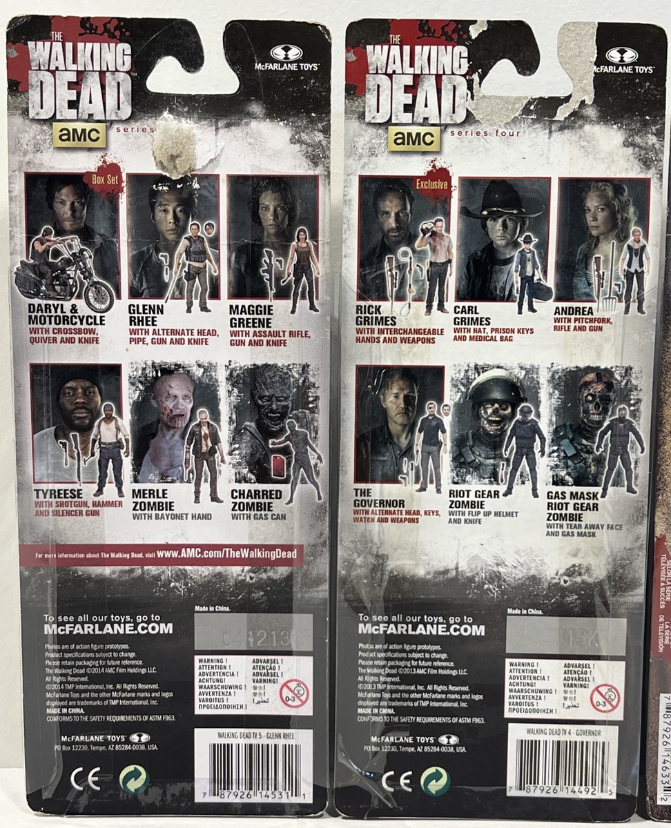 The Walking Dead Signed The Governor Glenn Rhee T-Dog & Ford