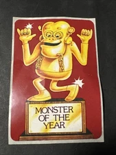 1970's Rare Franken Berry Halloween General Mills Cereal Monster of Year Sticker