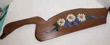 VINTAGE WOODEN GOOSE/ DUCK Folk Art PLAQUE WALL DECOR PRIMITIVE Hanging 31" Lg