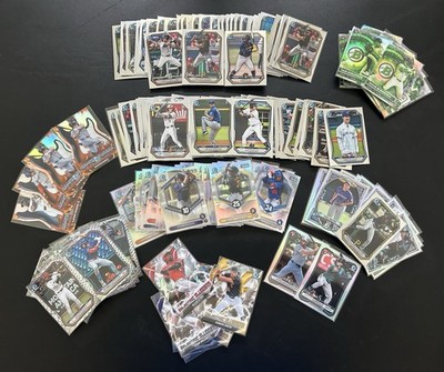 2026 Bowman Baseball Card Lot 1st Chrome Bowman RC # d Inserts Prospects