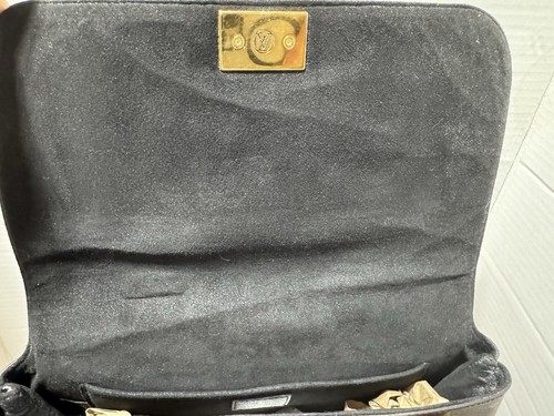 LOUIS VUITTON Monograma Marignan Negro Hombro Bandolera Correa Bolso de Mano LV Box - Imagen 15 de 24
