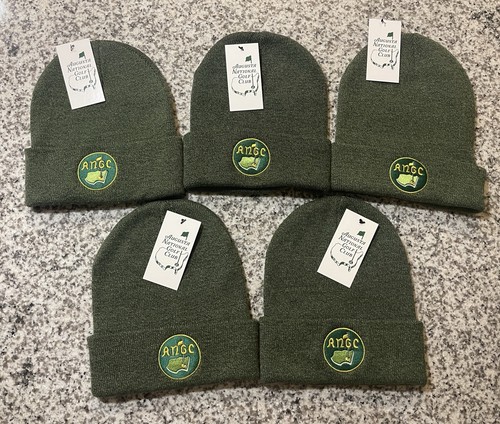 ¡¡Raro!! Augusta National 2025 solo miembros - gorro de aguja americano verde con logotipo antiguo - Imagen 3 de 3