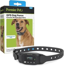 Premier Pet GPS Dog Fence Circular Boundary GIF00-18024 New