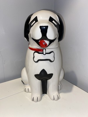 st bernard cookie jar