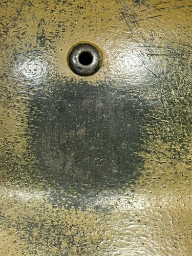 WW2 German Camo Afrika Korp Helmet M42, with Liner & strap. - 第 13/13 張圖片