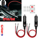 <!--F#f_0-->2X 12V HeavyDuty Male Plug Cigarette Lighter Plug Adapter Cord Wire Cable Lead A<!--F/-->