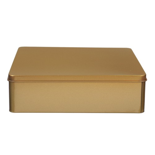 Storage Box Decorative Tin Cookie Tins with Lids for Packing Giving - Picture 5 of 12