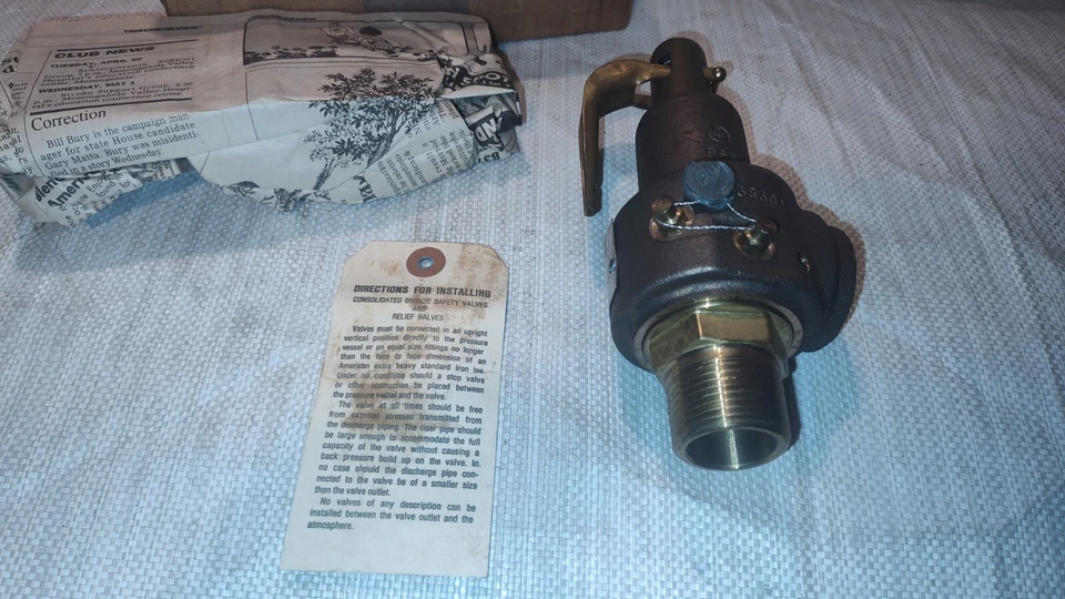 Portersville Valve Co.,1541-XMY1,Consolidated Safety Valve Size 1 - Image 3 of 4