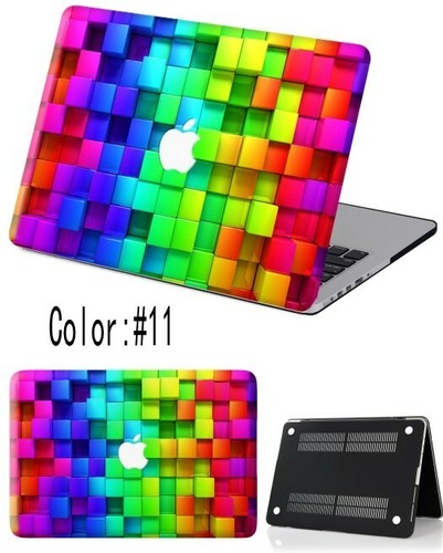 3D Pattern Painted Hard Laptop Logo Cut Case Cover for Macbook Pro15"16 Air11 13 - Picture 18 of 27