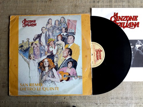 La canzone italiana - San Remo dietro le quinte - LP + LIBRETTO - 第 1/1 張圖片