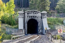 MOFFAT WEST TUNNEL PORTAL Historic 3D Model Railroad - Z Scale - 1:220 - Z Gauge