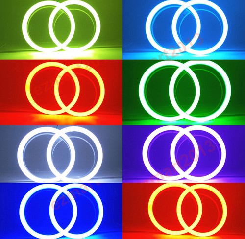 Faro xenón RGB LED señal ojo ángel para Honda Civic 12-15 - Imagen 28 de 41
