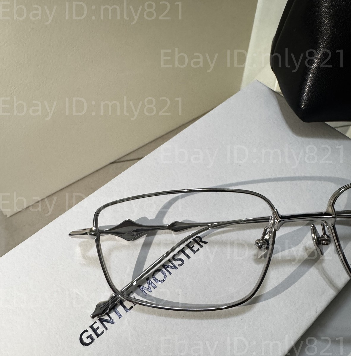 GentleMonster Sunglasses BOLD - Atomic 02 Silver Frame Clear