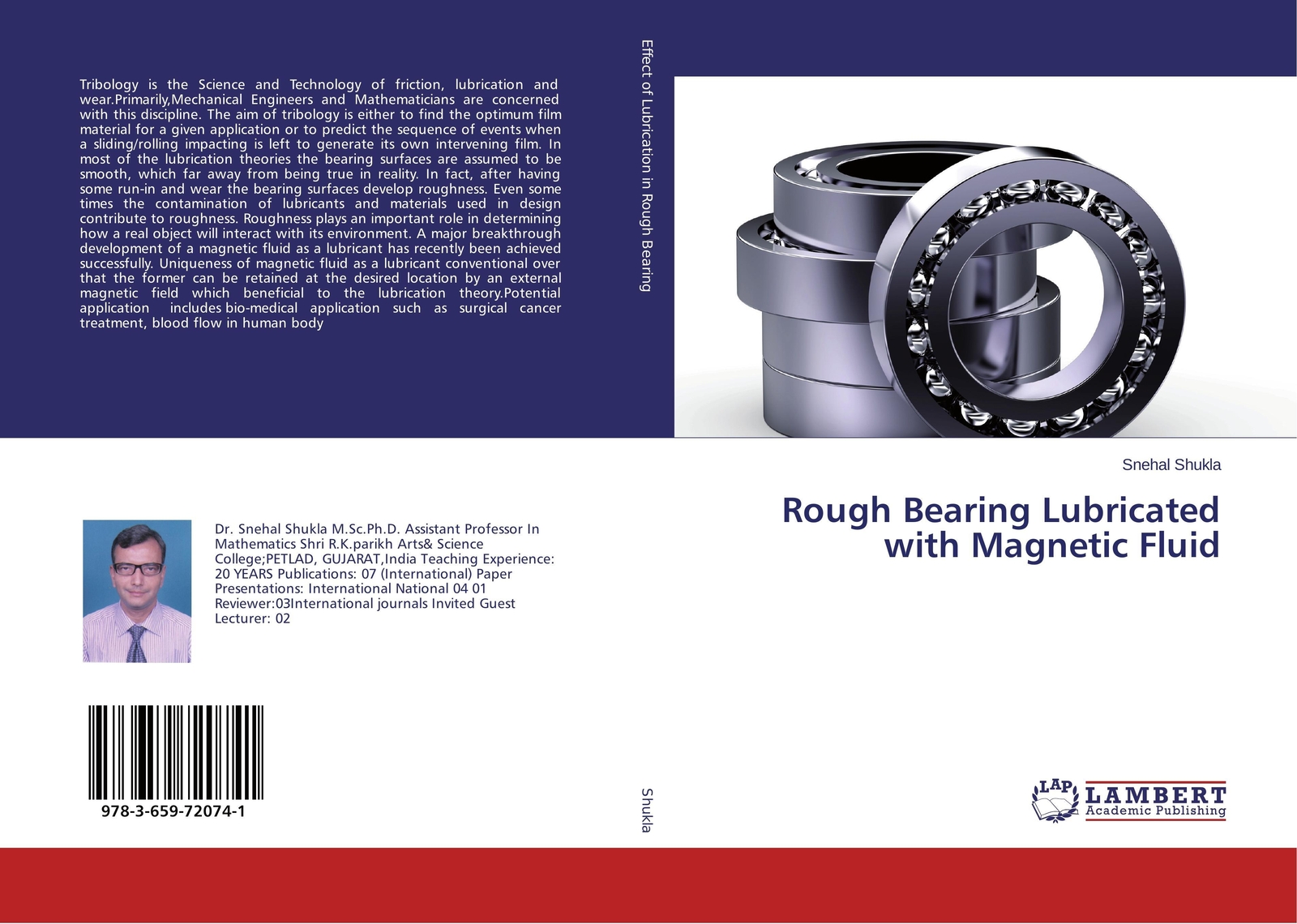 Thumbnail - Snehal Shukla | Rough Bearing Lubricated With Magnetic Fluid |