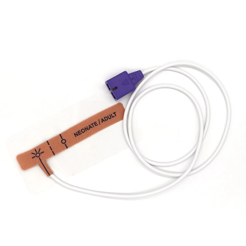 50PCS-Nellcor MAX-N Oximax Compatible Neonate/ Adult Disposable Spo2 Sensor FDA - Image 3 of 4