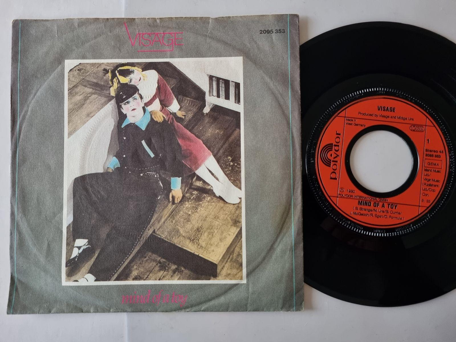 7"" Single Visage/ Steve Strange - Mind of a toy Vinyl Germany