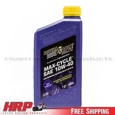 Royal Purple 01315 10W-40 Max Cycle Synthetic Oil Pack of 12