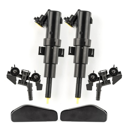 2x Scheinwerferreinigung Teleskopdüse Kappe Set für BMW 3er E46 Limo 01-05 - Picture 2 of 12