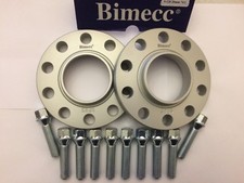 ALUFELGEN DISTANZSCHEIBEN 12mm BIMECC X2 + M12X1,5 SILBER SCHRAUBEN F�R BMW Z3 Z4 72,6