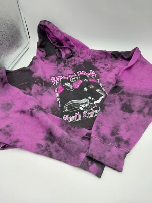 FASHION NOV Boyz N the Hood Size3X PURPL & Black Tie Dye Ice Cube Graphic Hoodie