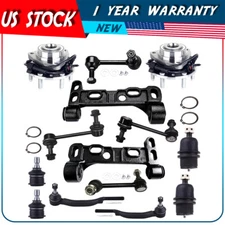 New Suspension Kit 14PC Control Arm Wheel Hub & Bearing Assembly for Chevy Buick