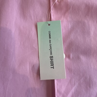 Comme des Garçons SHIRT Forever Poplin Shirt Light Pink Size (X