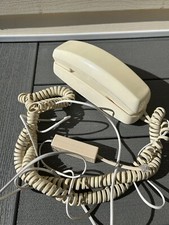 Vintage Radio Shack Phone 43-588A Almond Slimline Wall Desk