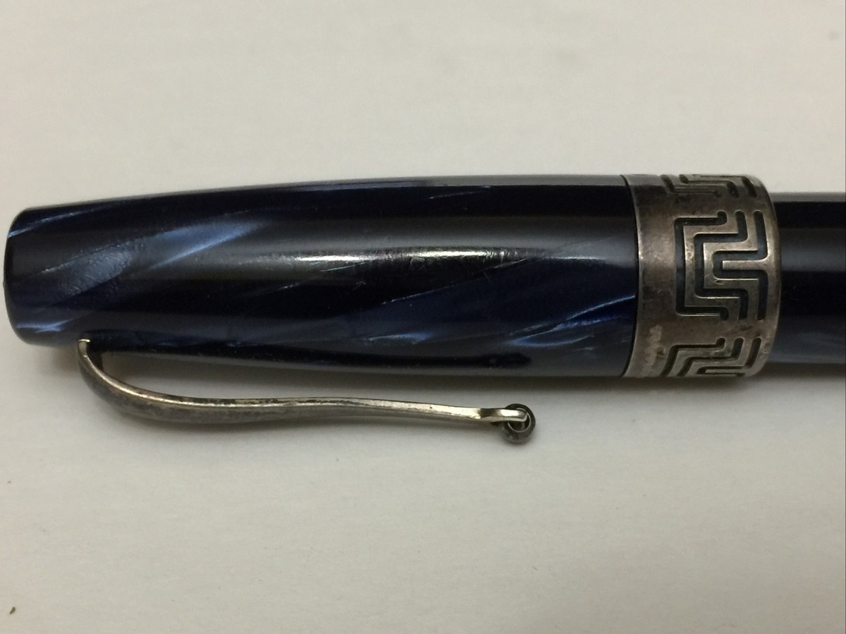 VINTAGE MONTEGRAPPA EXTRA 1912 *1140 (925) ITALY FOUNTAIN PEN