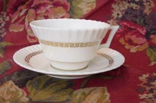Lenox Corinthian, Ivory w/ Gold Trim: Cup & Saucer Set (s)
