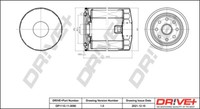Dr!Ve+ DP1110.11.0090 ÖLfilter FüR Aebi, CitroËN, Fiat, Iveco, Peugeot, Santana