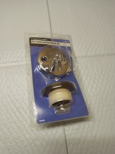 Everbilt Trip Lever Tub Overflow Plate Fits 1-1/2"  1-7/8" Bath 865180