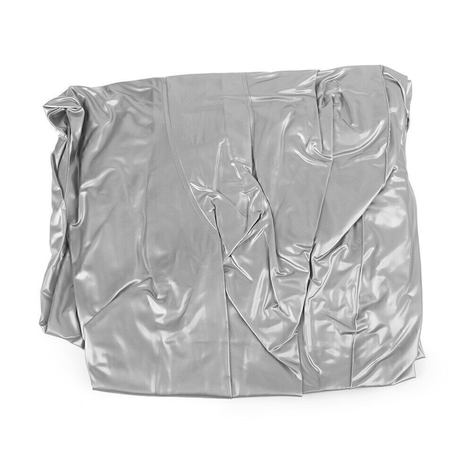 Silver Female Inflatable Model Dummy Torso Body Mannequin Armless