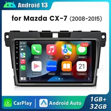 For 2008-15 Mazda CX-7 CX7 Apple CarPlay Android 13 Car Stereo GPS Touch Screen