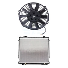 Cooling Fan&Radiator Kit For 1995-04 Toyota Tacoma Base Standard/Extended l4 V6