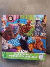 Paws Gone Wild 550 piece jigsaw puzzle