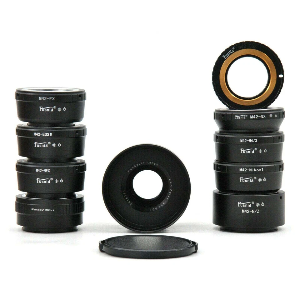 Carl Zeiss Jena Pancolar 50mm F1.8 Cine Mod Prime Portrait Lens For Your Mount! - Image 2 of 4