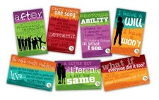 Anti-Bullying Classroom Posters 11x17 for Social-Emotional Learning Pack of 7