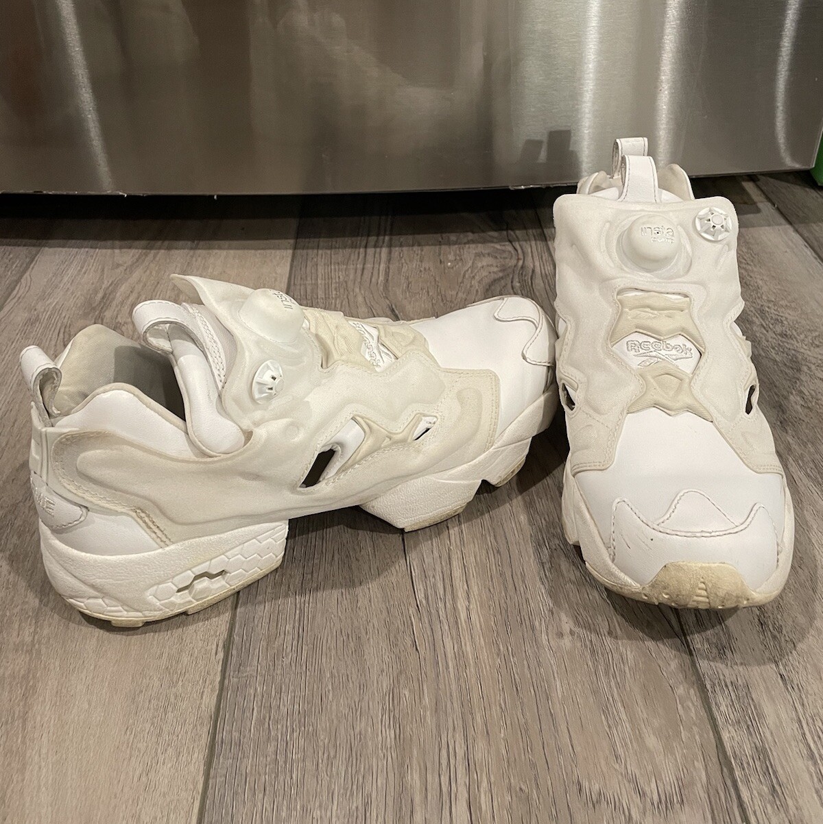 Reebok insta pump fury X Vetements White (Authentic With Box)