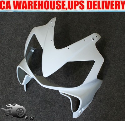 Nose Cowl Front Upper Fairing Unpainted ABS fit HONDA CBR 600 F4i