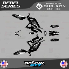 Graphics Kit for Surron Light Bee (All Years) Rebel Series - WHITE