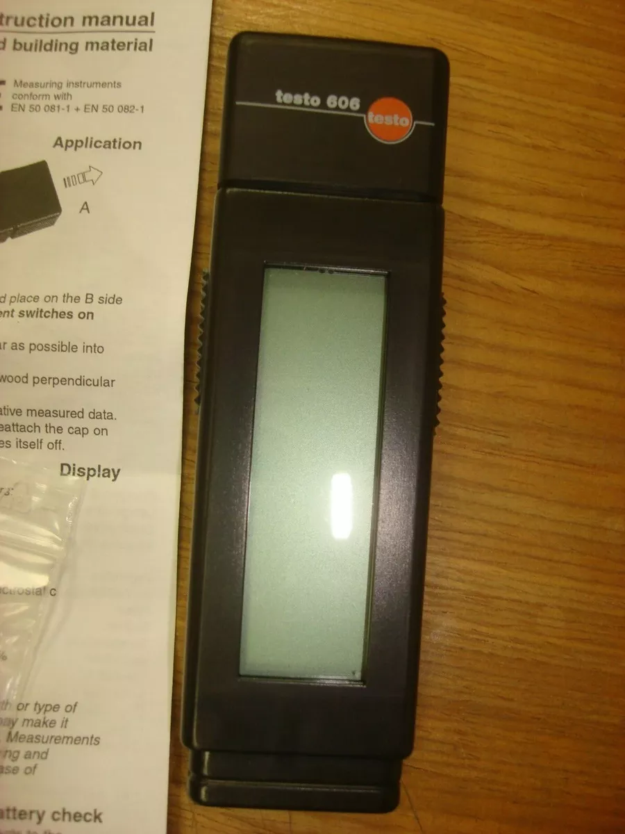 Testo 2024 moisture meter