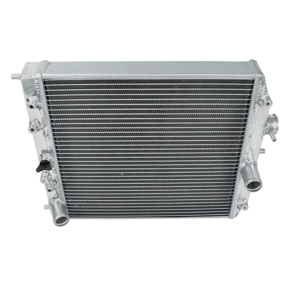 Full Aluminum 3 Row Radiator w/ 16" Slim Push Pull Fan For 92-00 Civic/Integra Foto 3 de 4