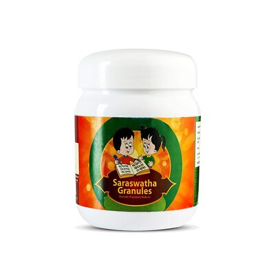 Kerala Ayurveda Saraswatha Granules 300g, Herbal Ayurvedic Supplement