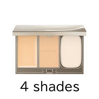 LUNASOL GLOWING VEIL FINISH 6.2g/4-shade oil-based makeup base powder primer