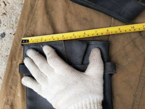 Botas de campo soviéticas rusas cálidas lona talla 41 (262) US8 con cinturones - Imagen 11 de 12