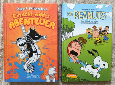 Rupert präsentiert + Comic  Die Peanuts - Das Glück ist eine Schmusedecke