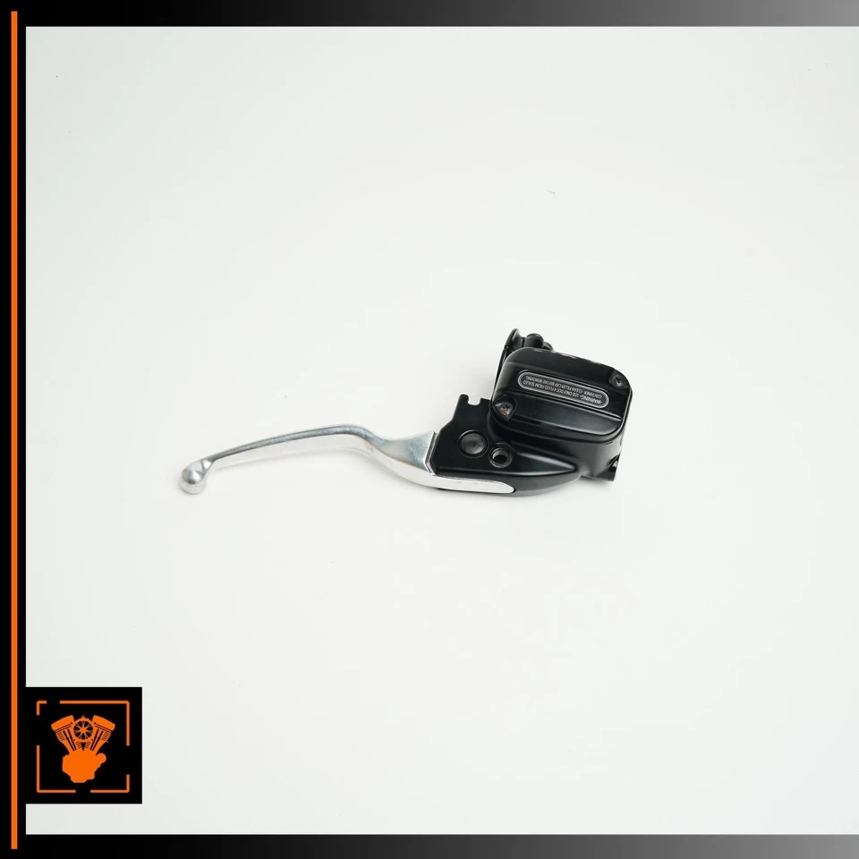 Mango de palanca de freno delantero derecho Harley Electra Glide 10-13 con cilindro maestro OEM Foto 2 de 4